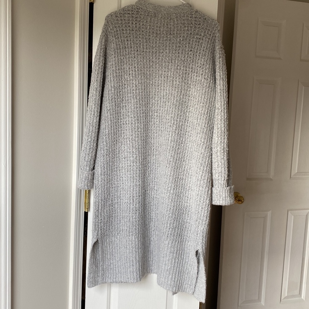 Jessica Simpson wool blend knee length cardigan - Picture 3 of 6